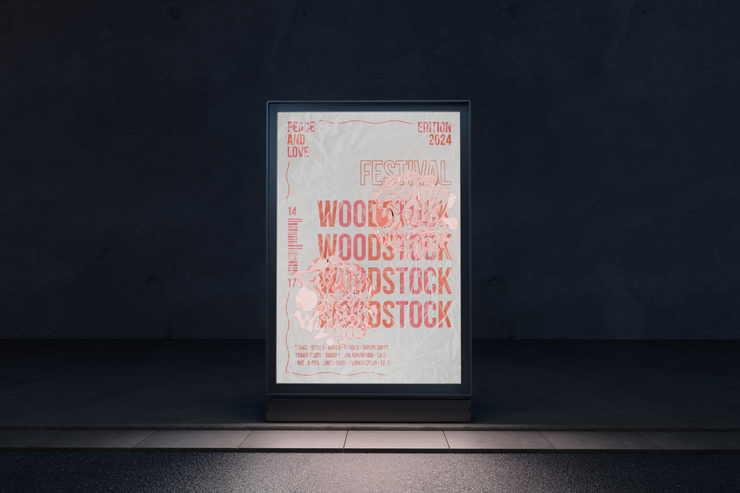 Digital Poster Mockup